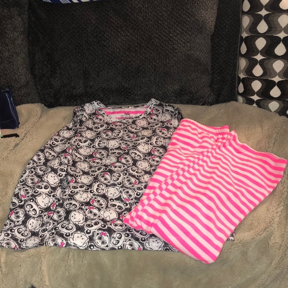 🔹4 for $30 Justice Girls Pajama Set, size 14